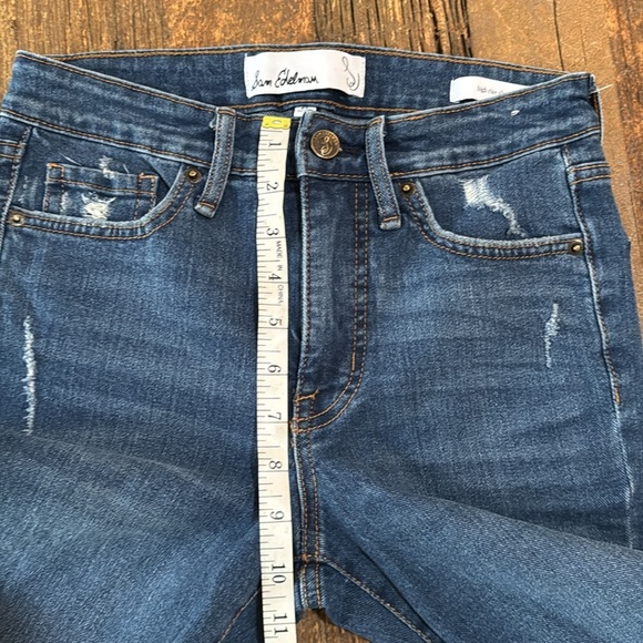 Sam Edelman High Rise Slim Straight Jeans - Picture 12 of 13